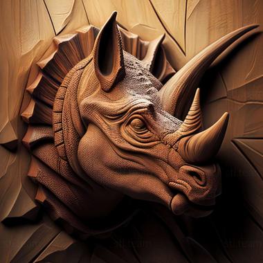 3D модель Sierraceratops (STL)